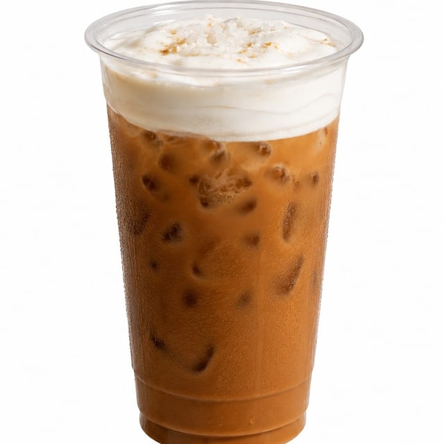 Sea Salt Foam Iced Coffee.