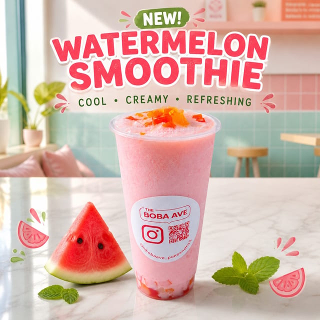 Watermelon Smoothie.
