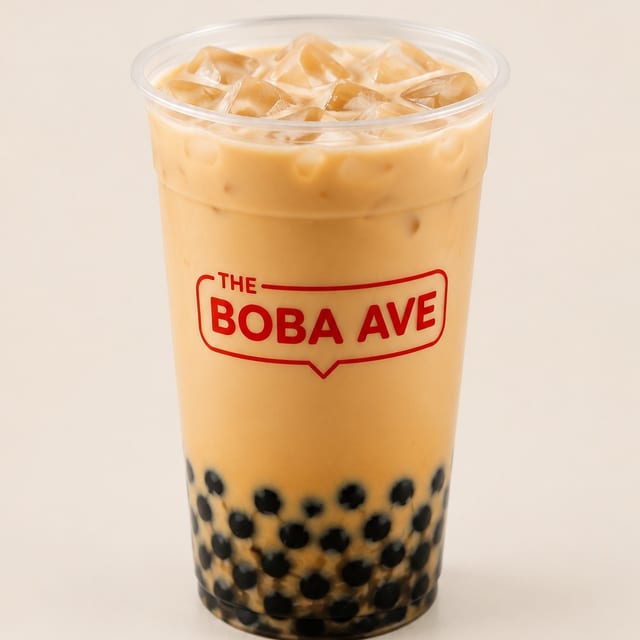 Salted Caramel Milk Tea.