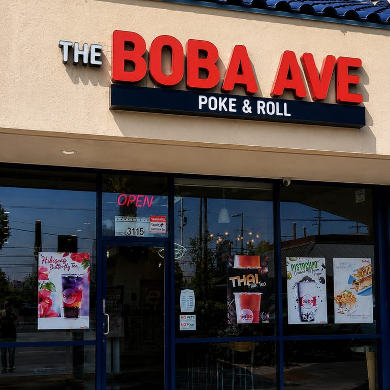 Welcome to The Boba Ave in Los Angeles
