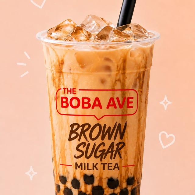 Brown Sugar Milk Tea.