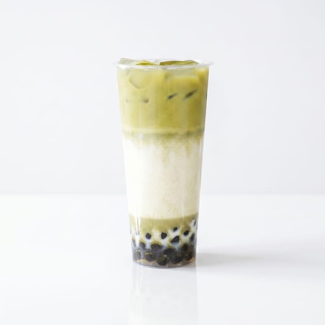 Matcha Milk Tea.