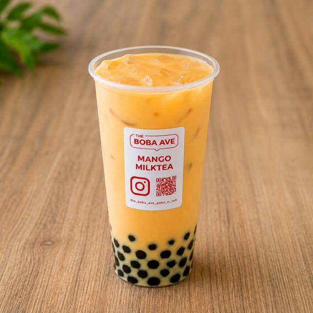 Mango Milk Tea.