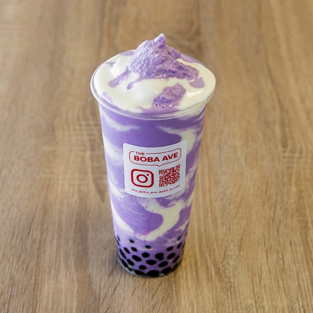 Taro Cheese Cloud.