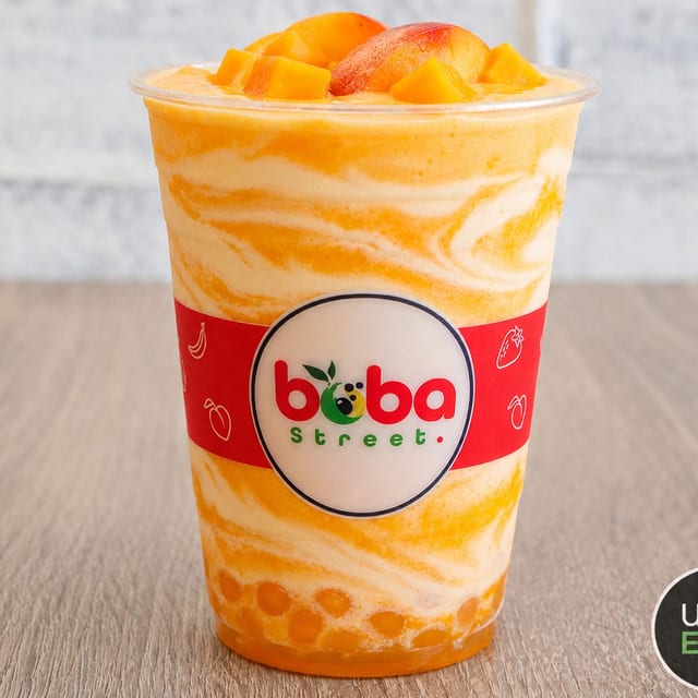 Peach Mango Cheese Cloud.