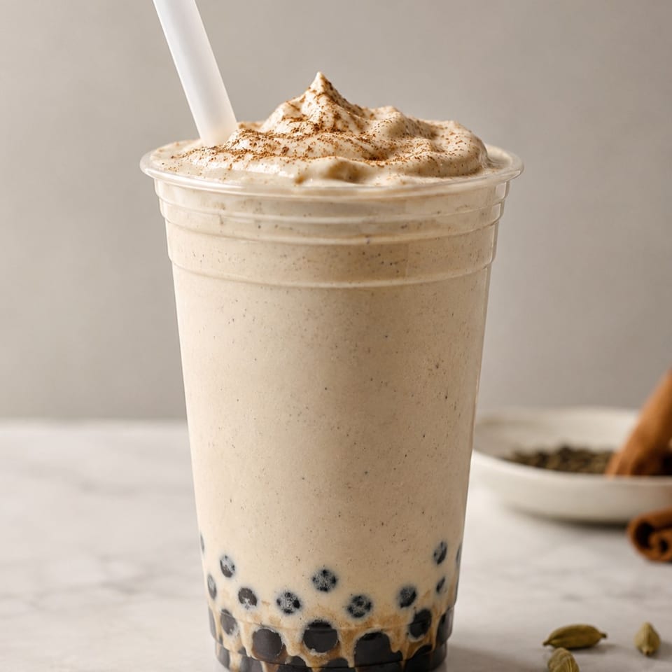 Vanilla Chai Milkshake.